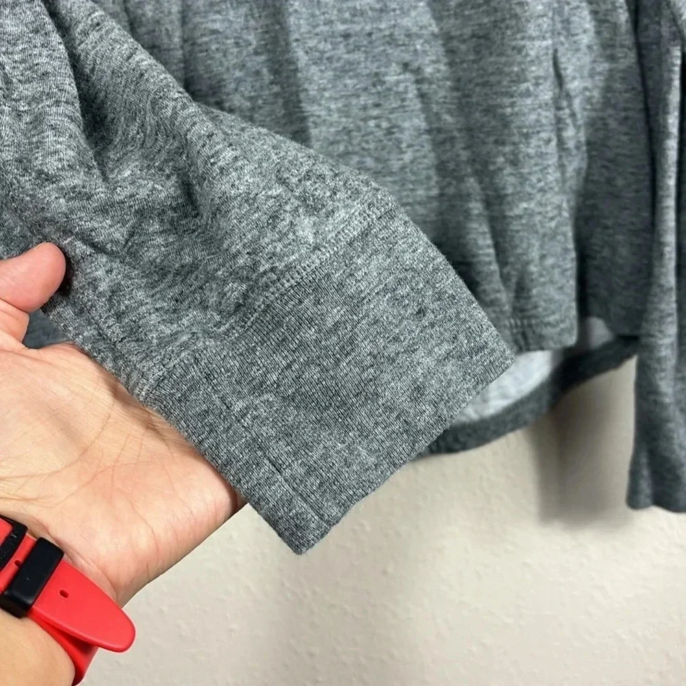 🎈4 LISTINGS FOR $20 J. Crew 100% cotton grey pullover sweater mock neck XL